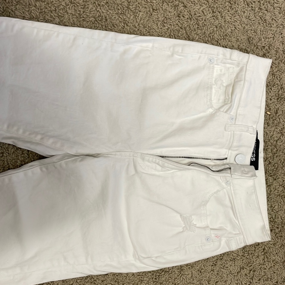 2021 EXPRESS WHITE JEANS